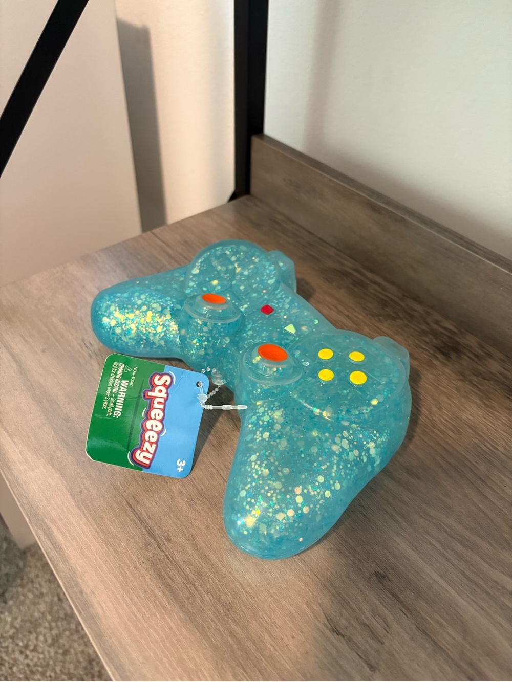 Blue Glitter Game Controller Toy - Kids Toy